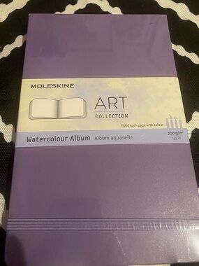 Moleskine Art Collection Watercolour Album - Purple Cover